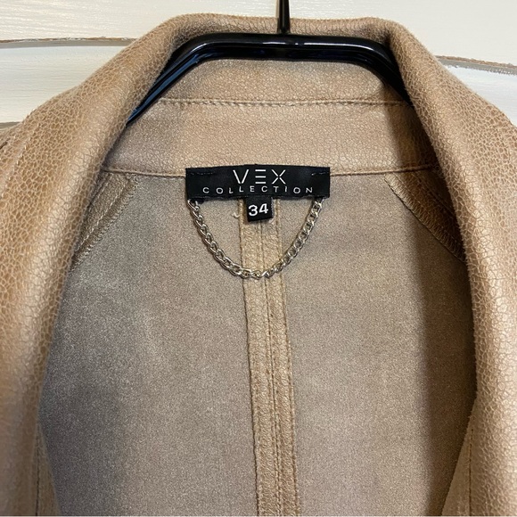 VEX Collection Faux Suede Jacket - Picture 5 of 6